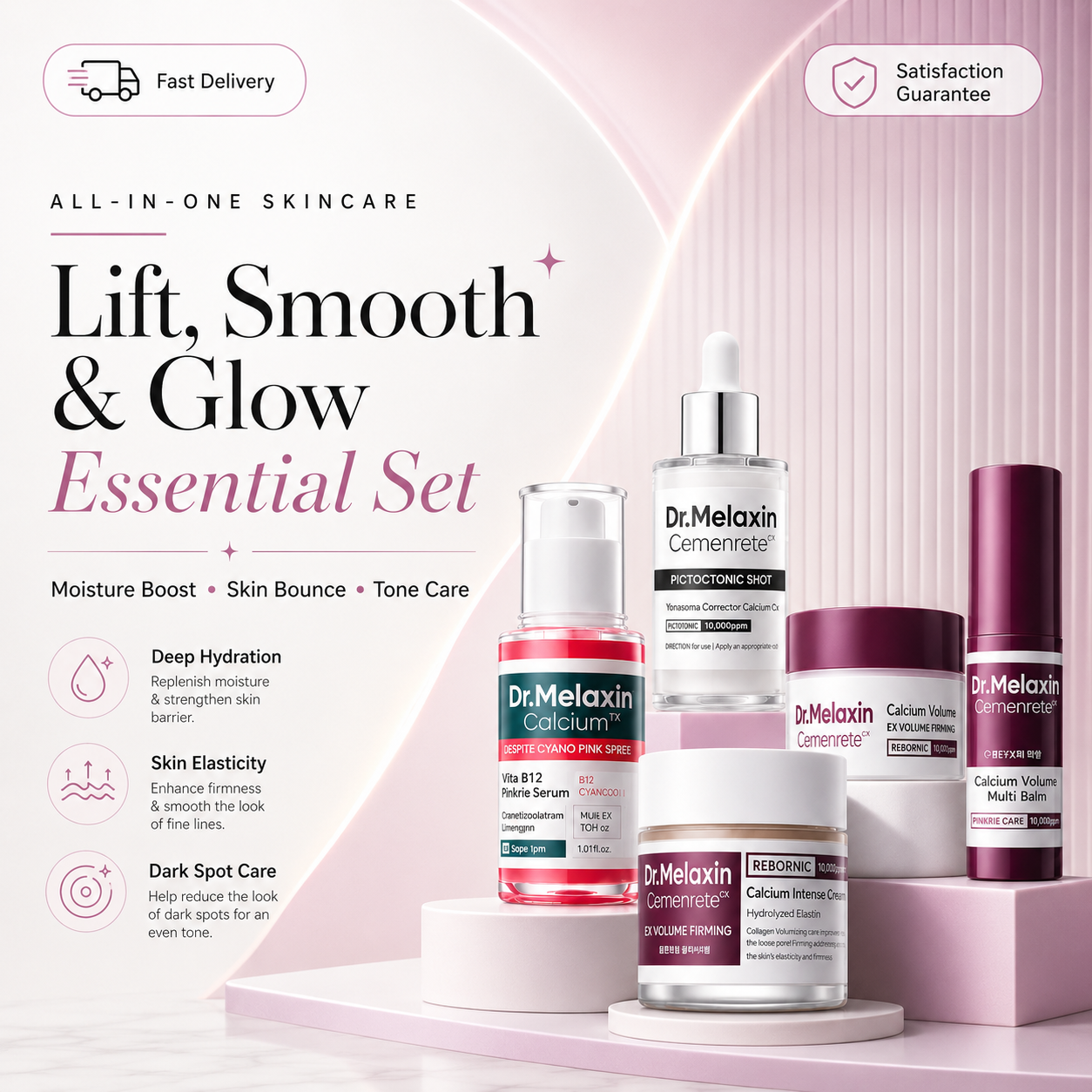 Dr.Melaxin Cemenrete Collagen Routine Set